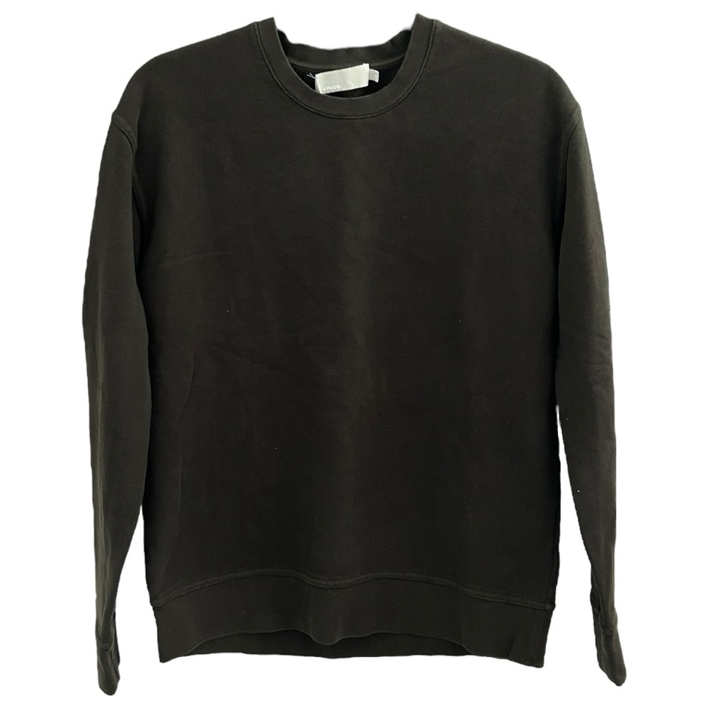 Vince Men’s Classic Dark Green Pullover Sweatshirt Sz S